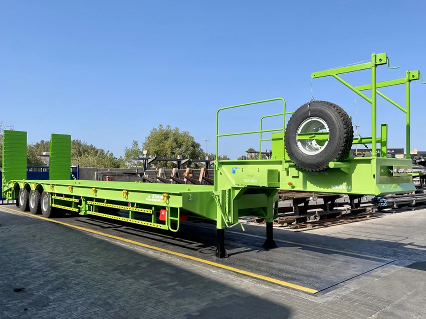 Low Bed Semi Trailer